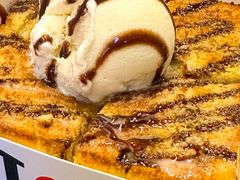 香草冰淇淋厚吐司-阿信厚吐司(曾厝垵店)
