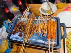 -路边摊小炉子烧烤