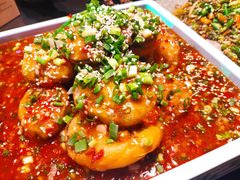 铁板鱼香茄盒-醉小酒馆·川菜·江湖菜·重庆菜(观音桥旗舰店)