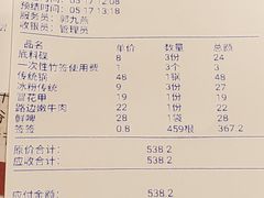 账单-马路边边串串香(北苑旗舰店)