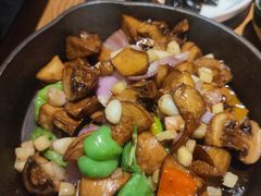 傣味柠檬烤菌菇-云海肴云南菜(正大广场店)