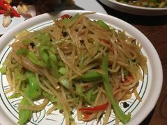 皱皮椒土豆丝-云海肴·汽锅鸡·云南菜(美罗城店)