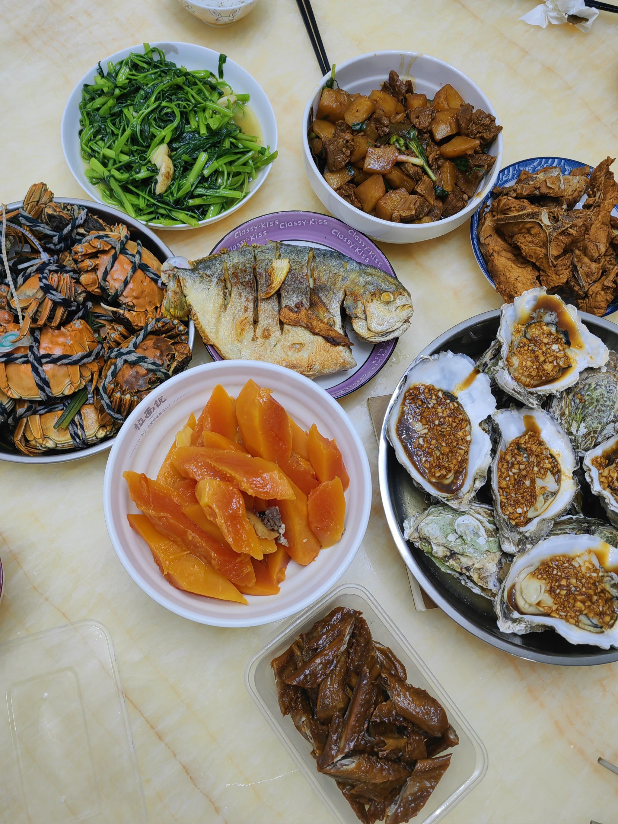 周末大餐开吃啦