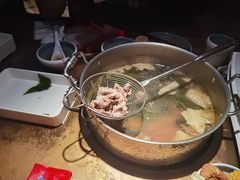 牛杂清汤锅-左庭右院鲜牛肉火锅(新梅广场店)