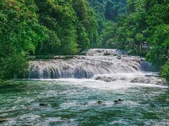 -小七孔景区-六十八级跌水瀑布