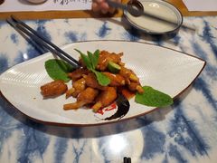 糖醋素排-禧和源养生素食茶馆
