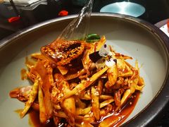 敲糖棒棒鸡-辛香汇·现炒川菜(淮海路百盛店)