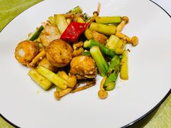 烧汁白玉菇炒带子-尚一汤 广东炖汤(金桥国际店)