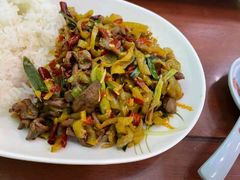 酸辣鸡杂饭-粥瓜婆特色砂锅粥(白石洲店)