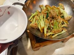 香锅花菜-绿茶餐厅(财富购物中心店)
