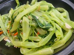 虾酱通菜-御龙海鲜火锅(十六浦店)