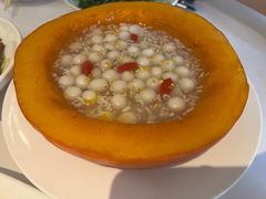 南瓜酒酿小圆子-玫瑰厅上海菜(兴国路店)