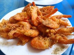 炸虾-夏军农家乐