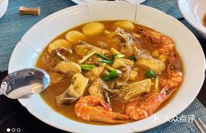 Home-style Braised Pollock with Seafood