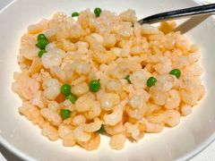 手剥河虾仁小豌豆-玫瑰厅上海菜(兴国路店)