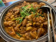 板栗鸡-竹林农庄