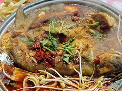 水煮豆花鱼(江团)-川味堂·四川豆花(八卦岭店)