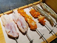 蒜香鸡翅-很久以前羊肉串(昌里路三钢里店)