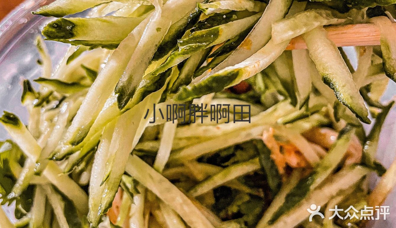 石家庄随手买的牛筋面🆘黄瓜量天花板了吧‼️