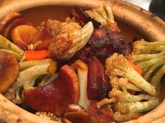 腊味花菜干锅-老洋房花园饭店(绍兴路店)