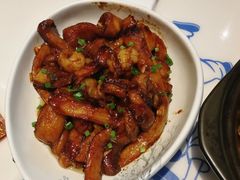 虾仁酱汁焖茄子-大海碗·京菜炸酱面(雍和宫店)