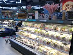 面包甜点陈列柜-盒马鲜生(悠方店)