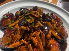 毛蟹烧年糕-金枝玉叶上海人家食府(三里河店)