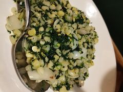 荠菜百合炒玉米-新白鹿餐厅(龙游路总店·杭帮菜名店)