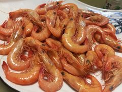 白灼剑虾-文仔海鲜馆