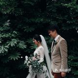 ♛{日系电影感}🌿又甜又高级，小众婚纱照