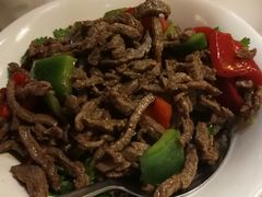 小炒牛肉-湘水山庄