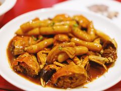 毛蟹炒年糕-新虹楼饭庄(崇明陈家镇店)