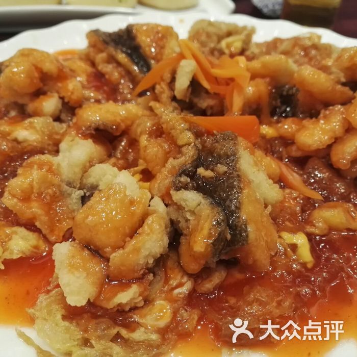 花样宴荟五柳鱼炸蛋图片-郑州粤菜
