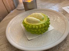 猫山王榴莲芝士-玲婧胡同·生日蛋糕·餐厅(嘉里城店)