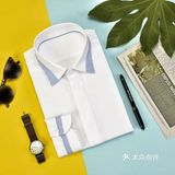 正规场合应穿白衬衫或浅色衬衫