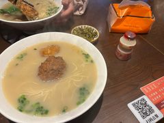 雪菜肉丝-老上海·金牌黄鱼馄饨面(田子坊店)