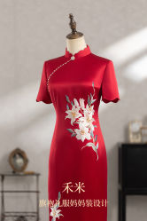 -禾米旗袍妈妈装礼服定制(嘉业国贸店)