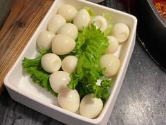 鹌鹑蛋-热火朝天鲜切牛肉火锅(南强街巷店)