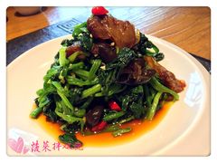 菠菜拌双脆-小城粥道·海胆鲜虾粥(解放广场店)