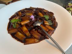 京葱烩海参-望乡楼上海菜(日月光店)