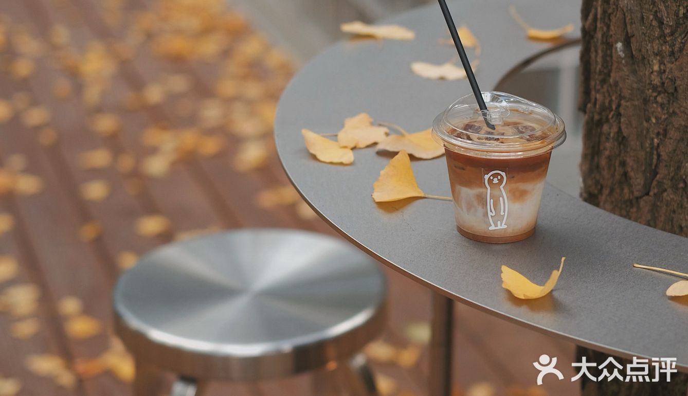 魔都秋天最火的银杏咖啡店