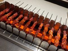 现穿羊肉串-丰茂烤串(钦州北路店)