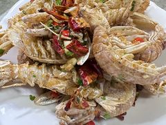 椒盐皮皮虾-四川小胡子海鲜(丁村万人海鲜广场店)