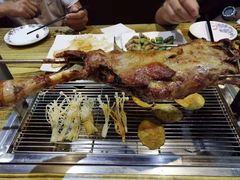 烤羊腿-牧之源炭火烤羊腿(沽源店)