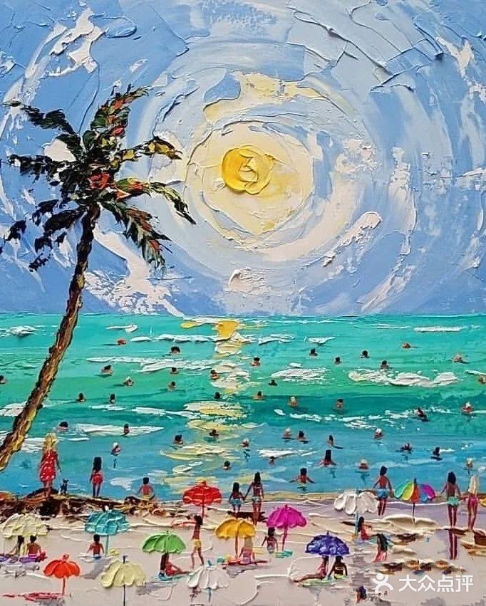 油画棒让我们遇见夏天的美好!