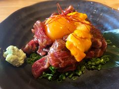生牛肉拌海胆-九州酒场ひこぞう(2号店)