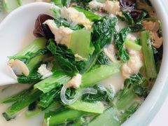 鲜蛤蜊烩小白菜-东门烤鸭店(鼓楼店)
