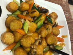 红烧日本豆腐-明海妈妈菜(大连外国语学院店)