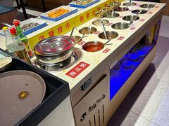 自助调料区-千岛炭火烤肉·活烤鳗鱼(天通苑店)