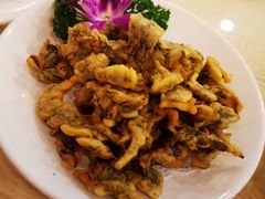 炸花椒芽-九花山烤鸭店